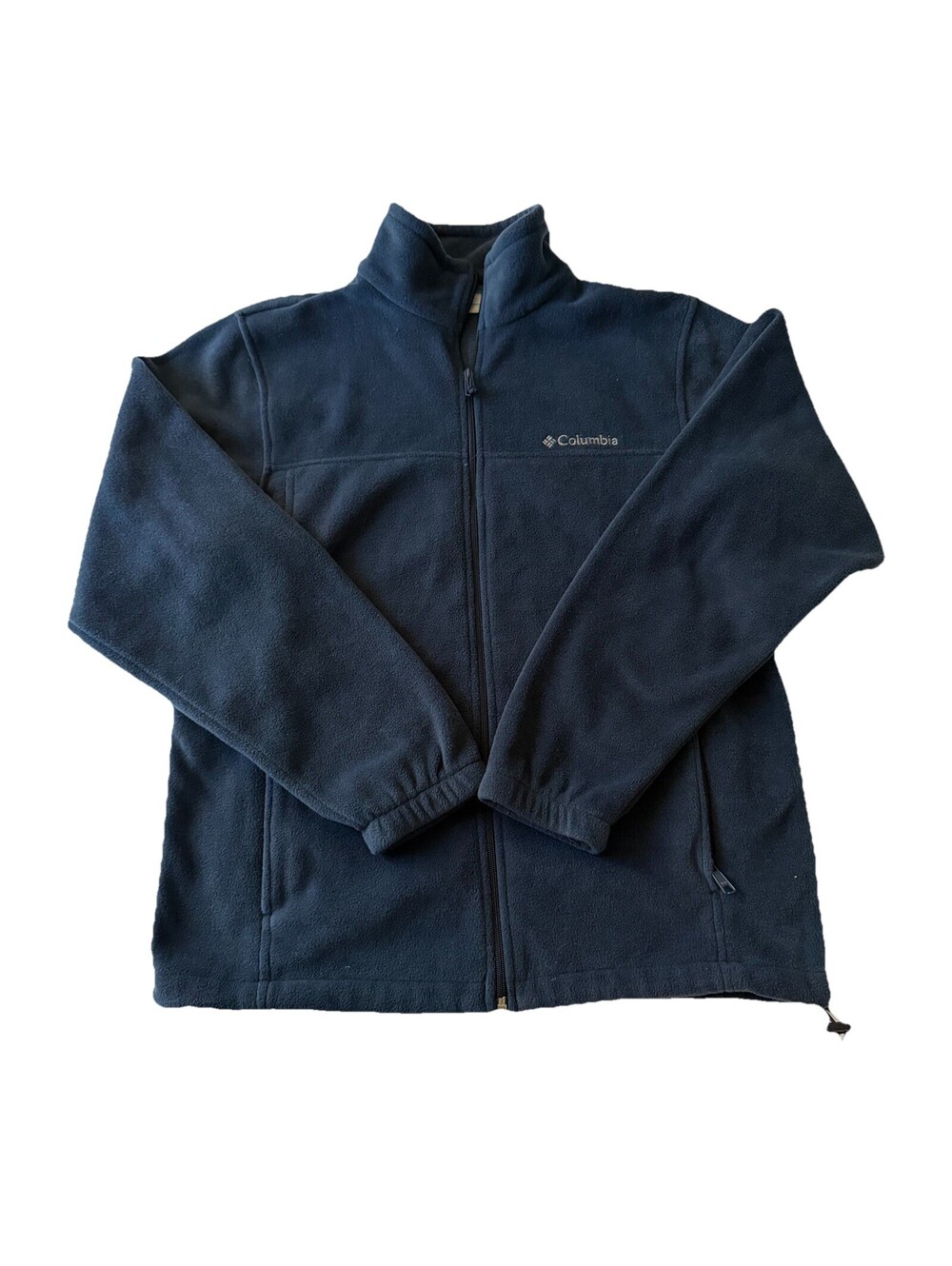 Columbia Navy Fleece Jacket - Size M